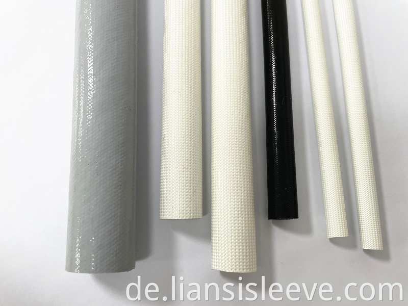 Silicone fiberglass sleeve